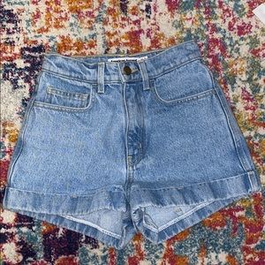 American Apparel Denim Shorts